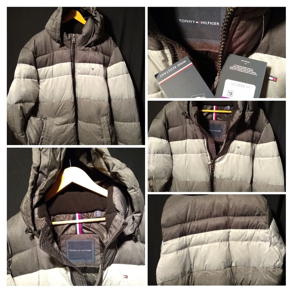 Tommy Hilfiger puffy windbreaker jacket